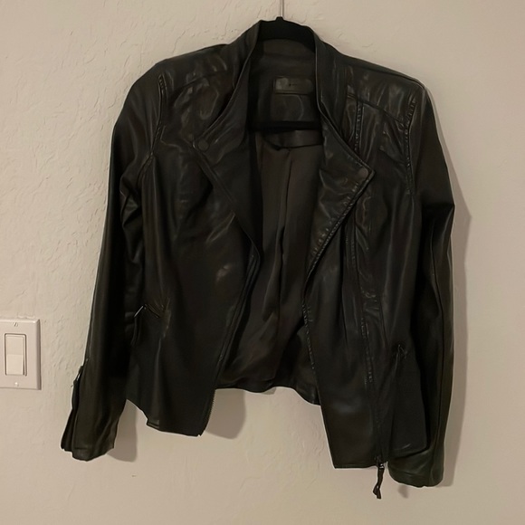 BLANKNYC black faux leather moto jacket - Picture 2 of 3